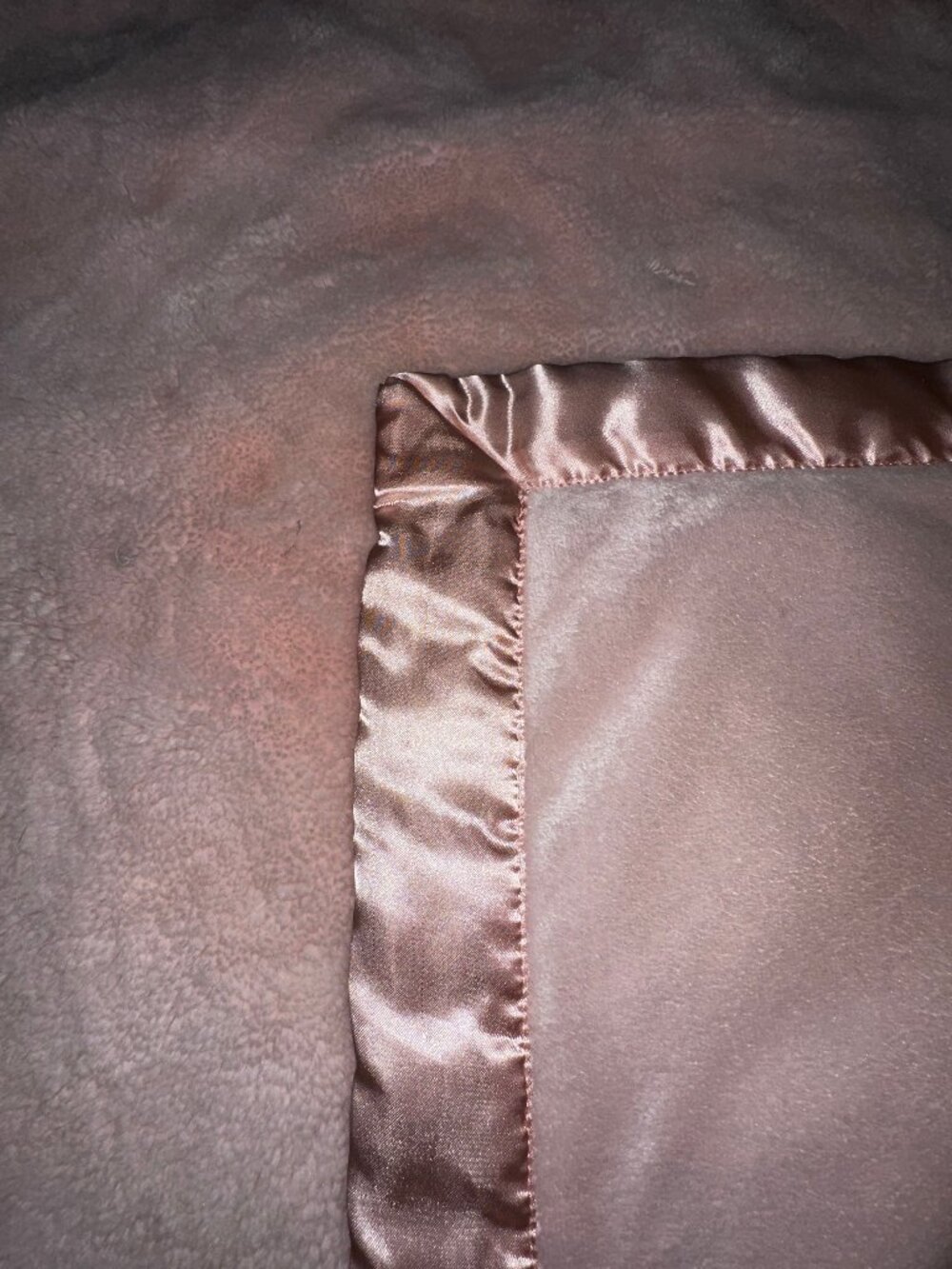 Target Cloud Island Pink Plush Luxe Blanket Security Lovey Satin Trim 30x39”